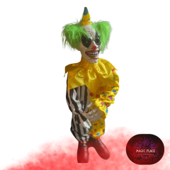 Clown gelb/bunt Animatronik