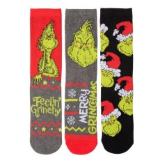 Grinch Socken 3er Pack Gr. 38/43