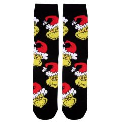 Grinch Socken Gr. 43/46 schwarz