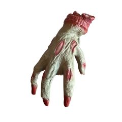 Krabbelnde Hand animiert grün