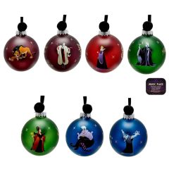 Villains Weihnachtskugel-Set Disney
