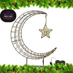 Metallmond mit LED (Timer-Funktion)