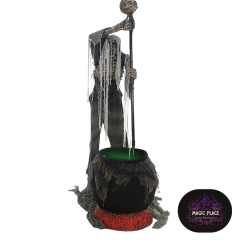 Reaper with Cauldron Animatronik