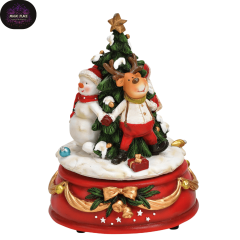 Spieluhr Tannenbaum mit Nikolaus